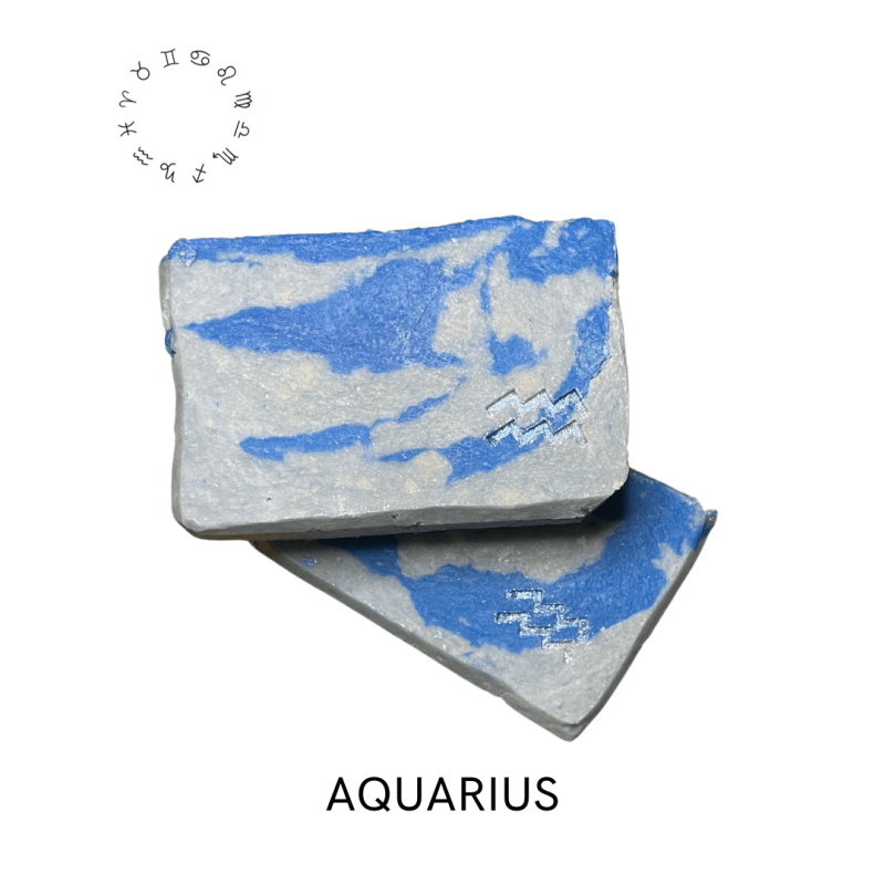 Aquarius Zodiac Soap